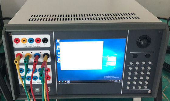 4 Phase Voltage & 3 Phase Current Protection Relay Test Equipment With Fault Playback